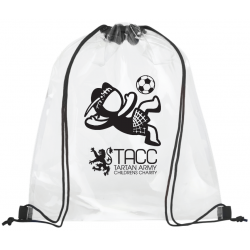 TACC World Cup 2026 Clear Drawstring Bag