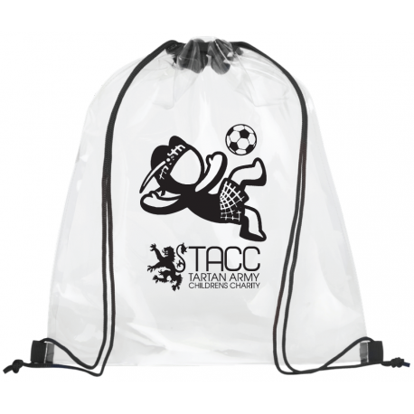 TACC World Cup 2026 Clear Drawstring Bag
